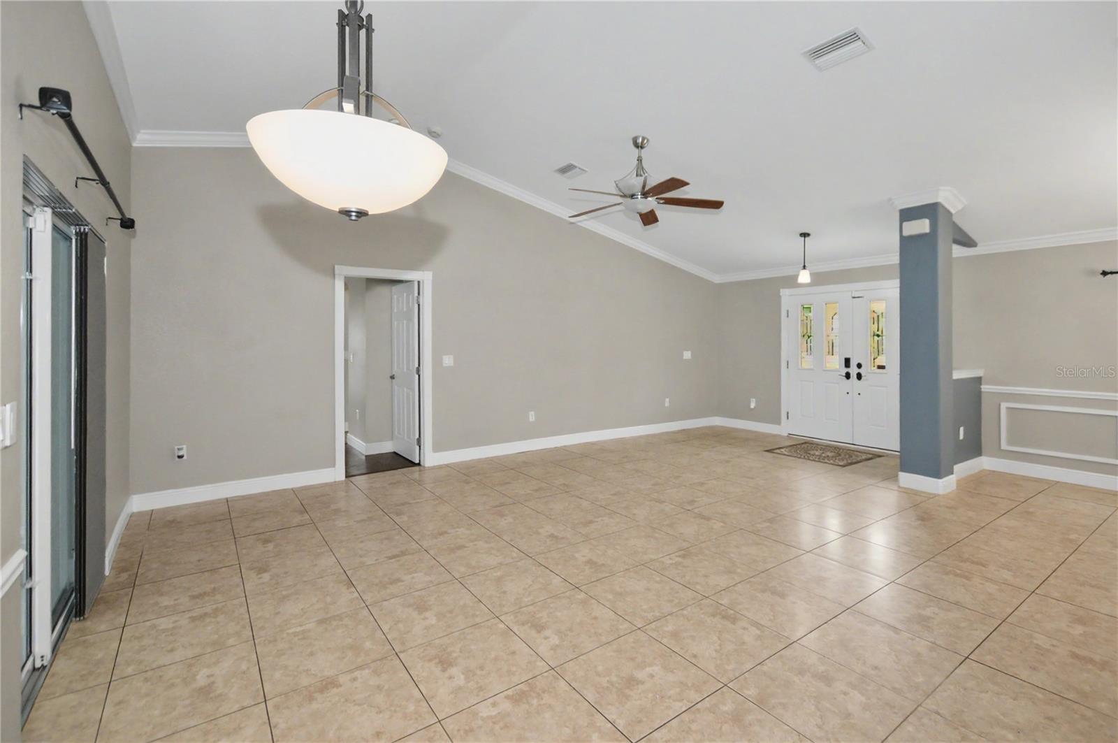 Entry and Living area