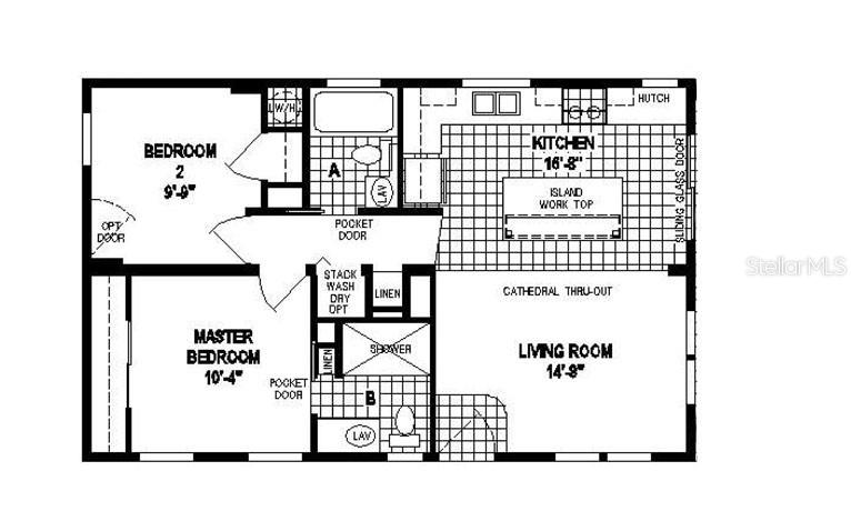 Plenty of space in this open floorplan