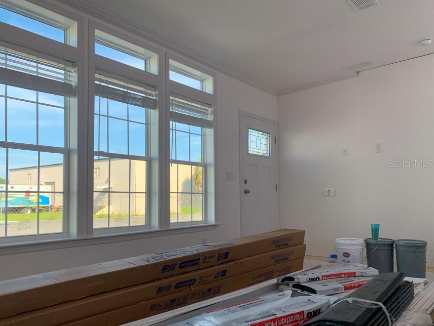 Lots of natural light
