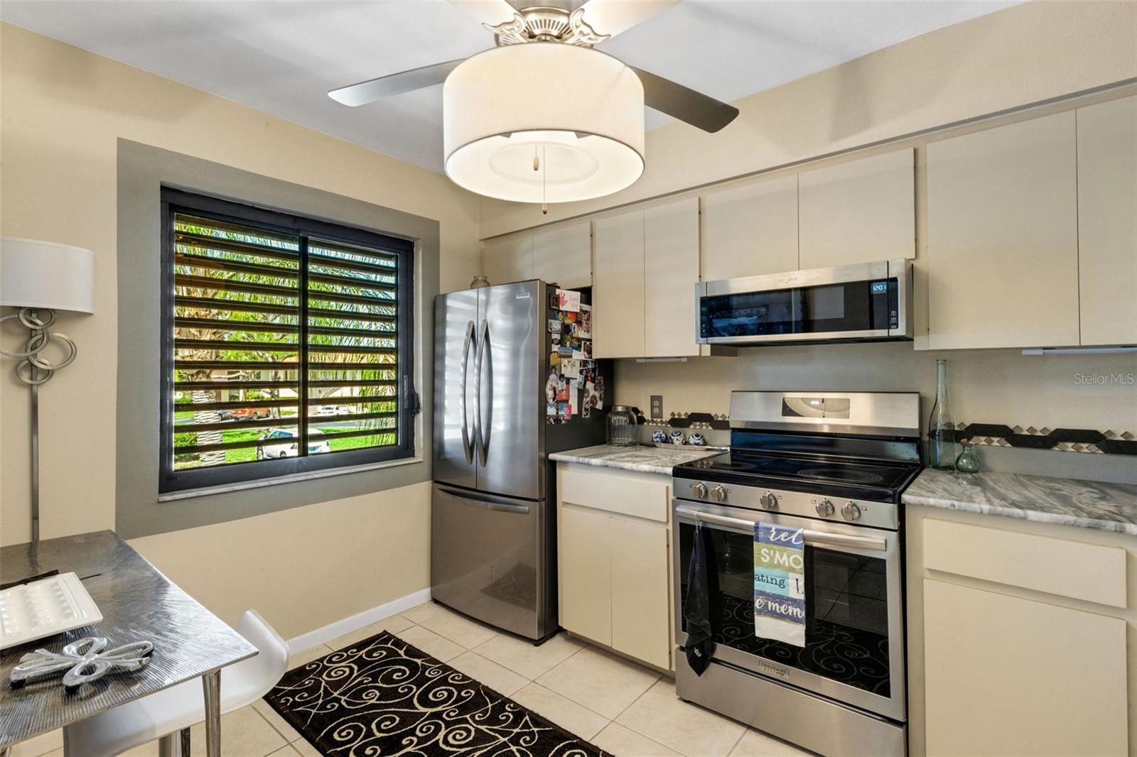Newer appliances.