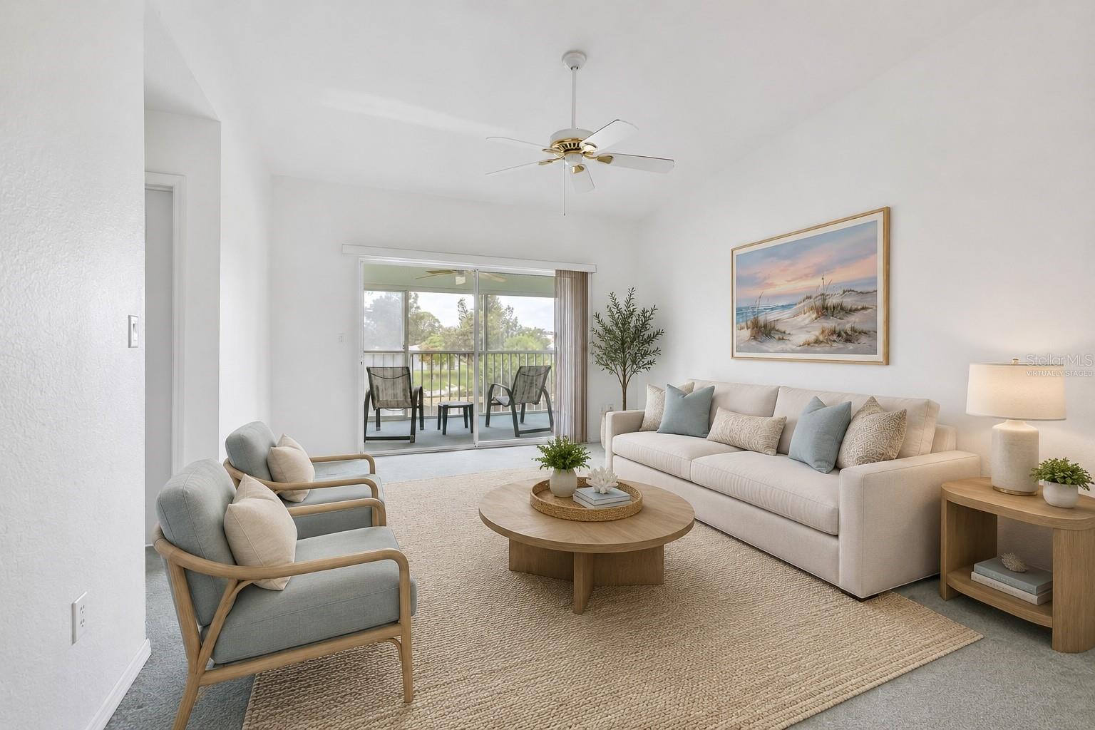 Virtually Staged - Living Room