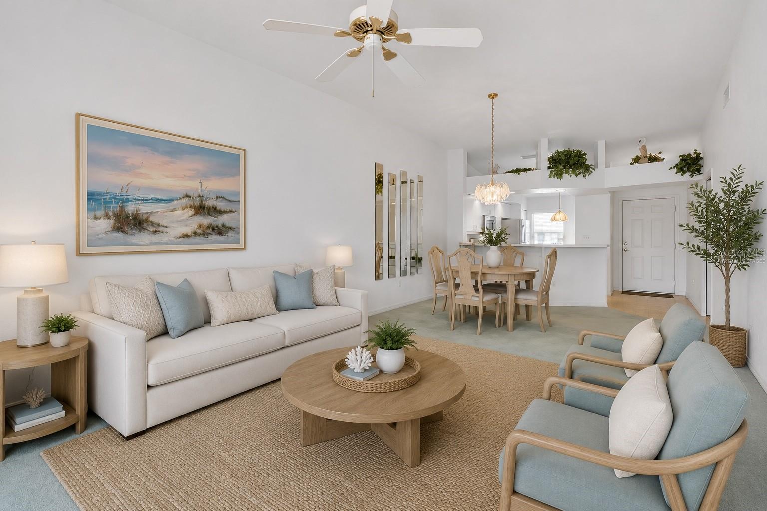 Virtually Staged - Living Room