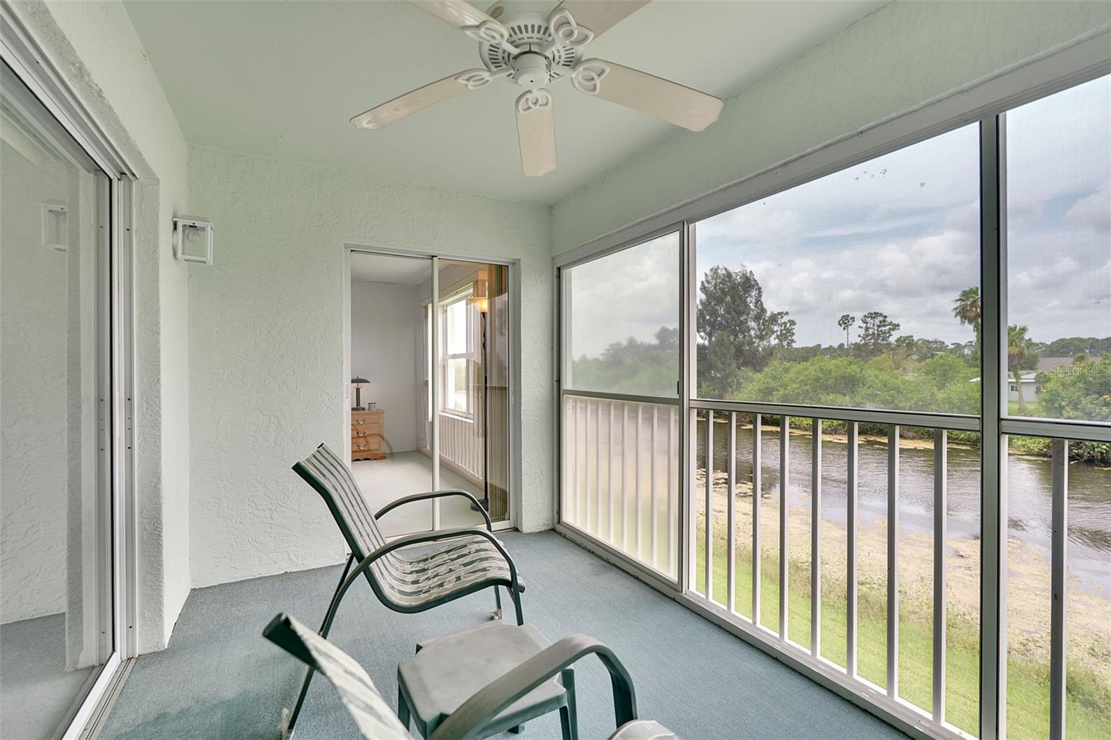 Private Lanai with Lake Views