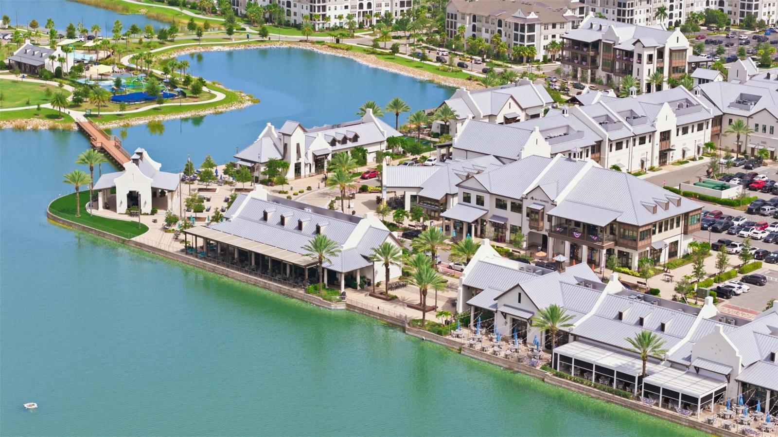 Waterside Restaurants, Farmer's Market, social activities