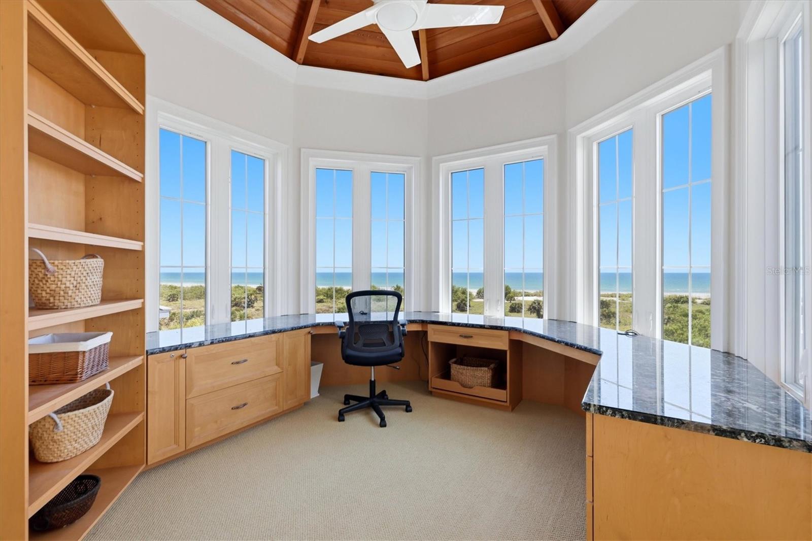 When you need to work, with a view