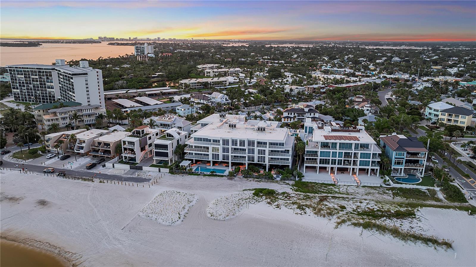 175' ft of private Gulf Front Beach