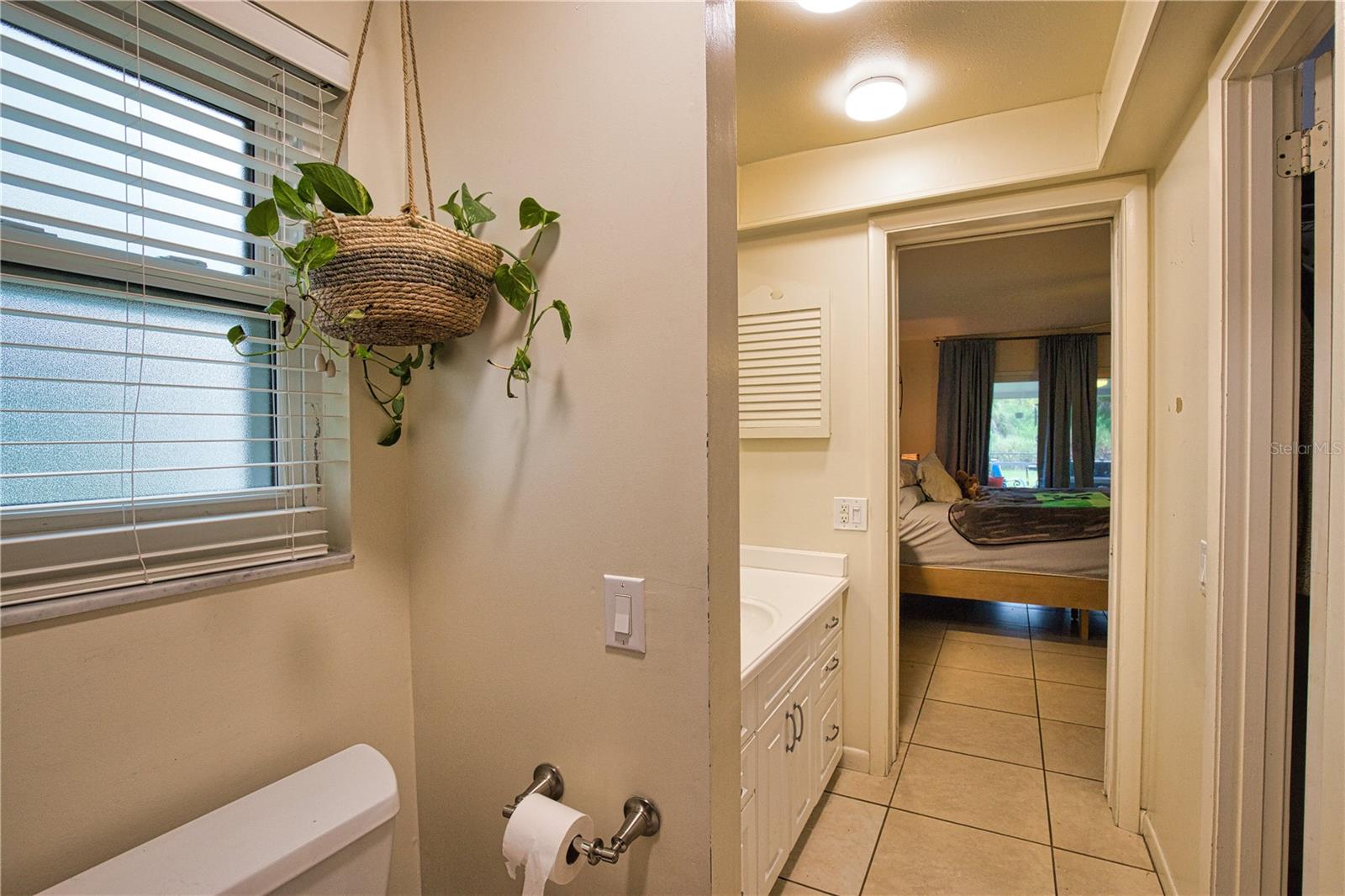 Master bathroom