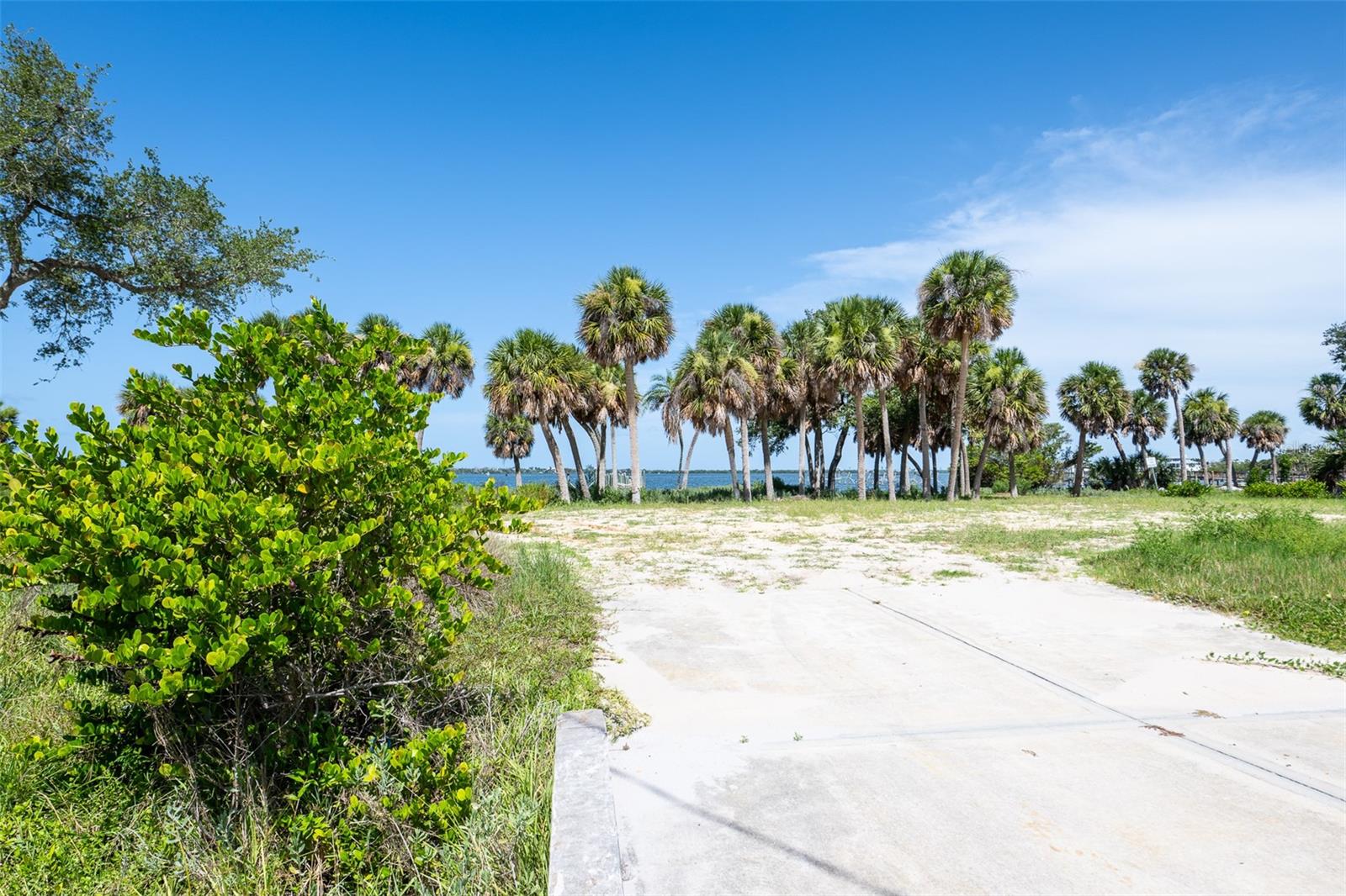 Across Street Lemon Bay beyond