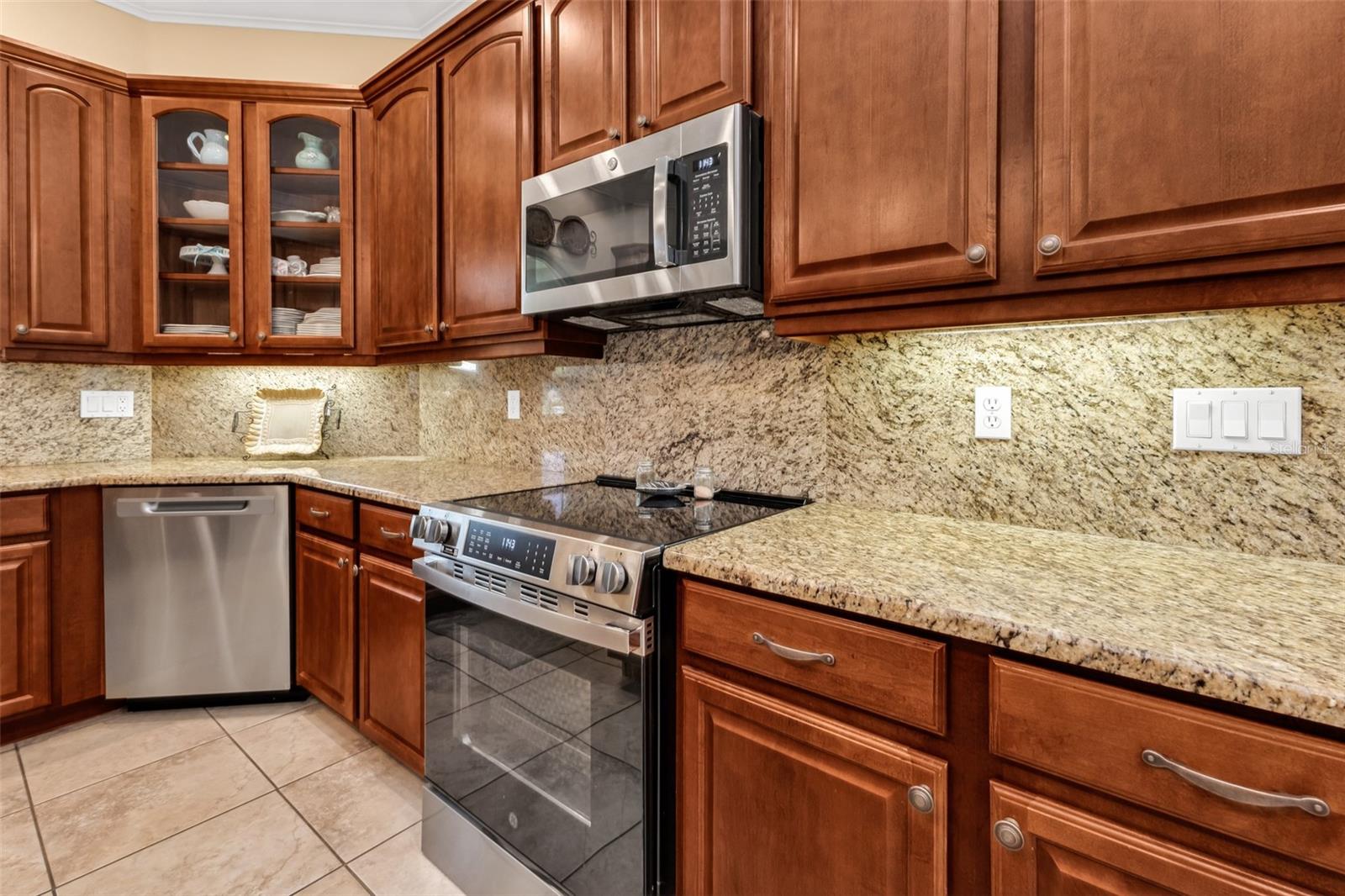 Kitchen, Abundant Lighting, Storage and Task Space