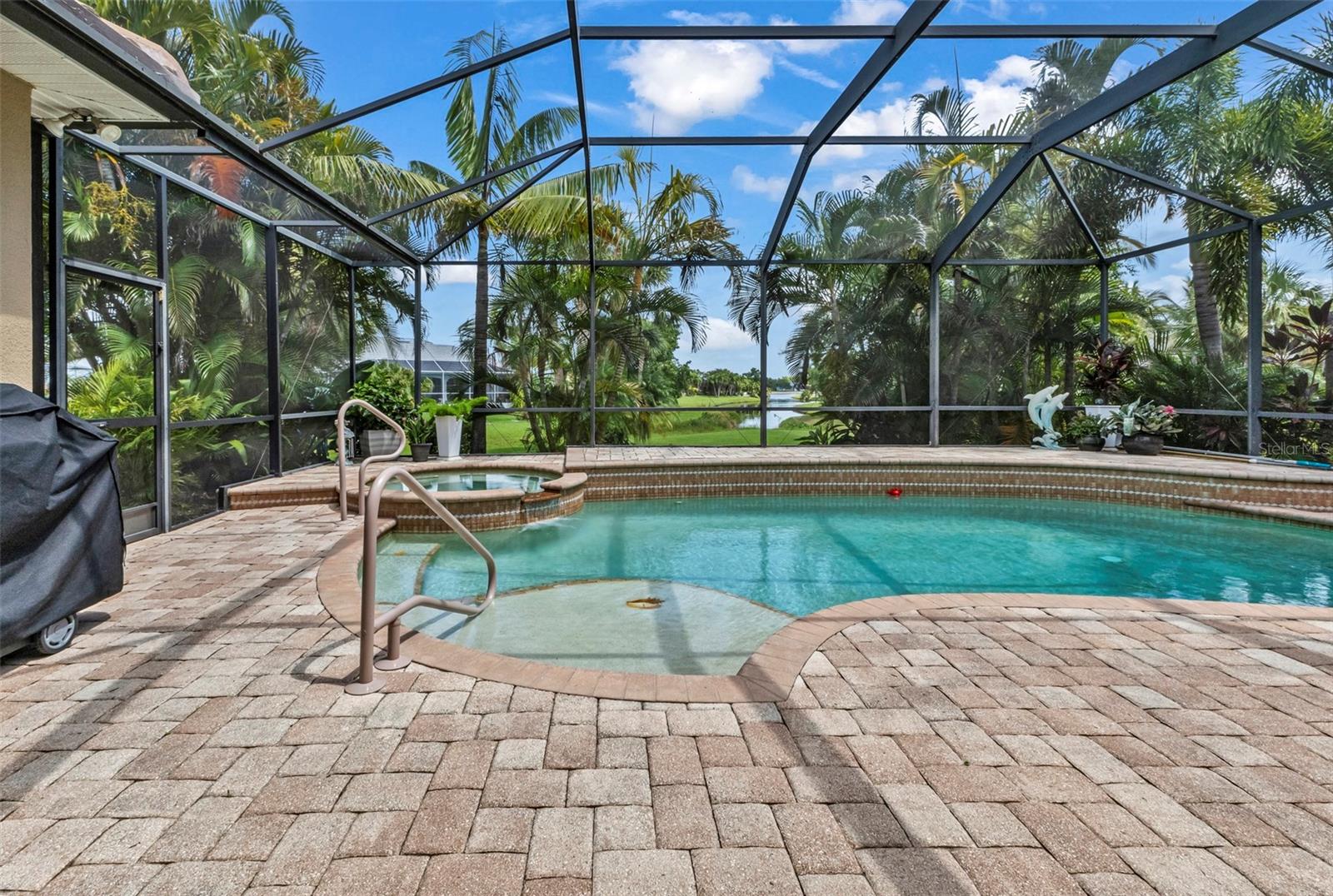 Heated Salt-water pool and spa