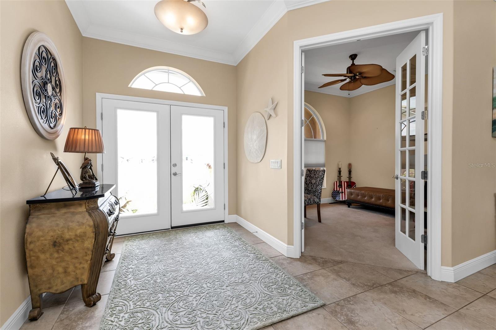 French Glass Door Entry