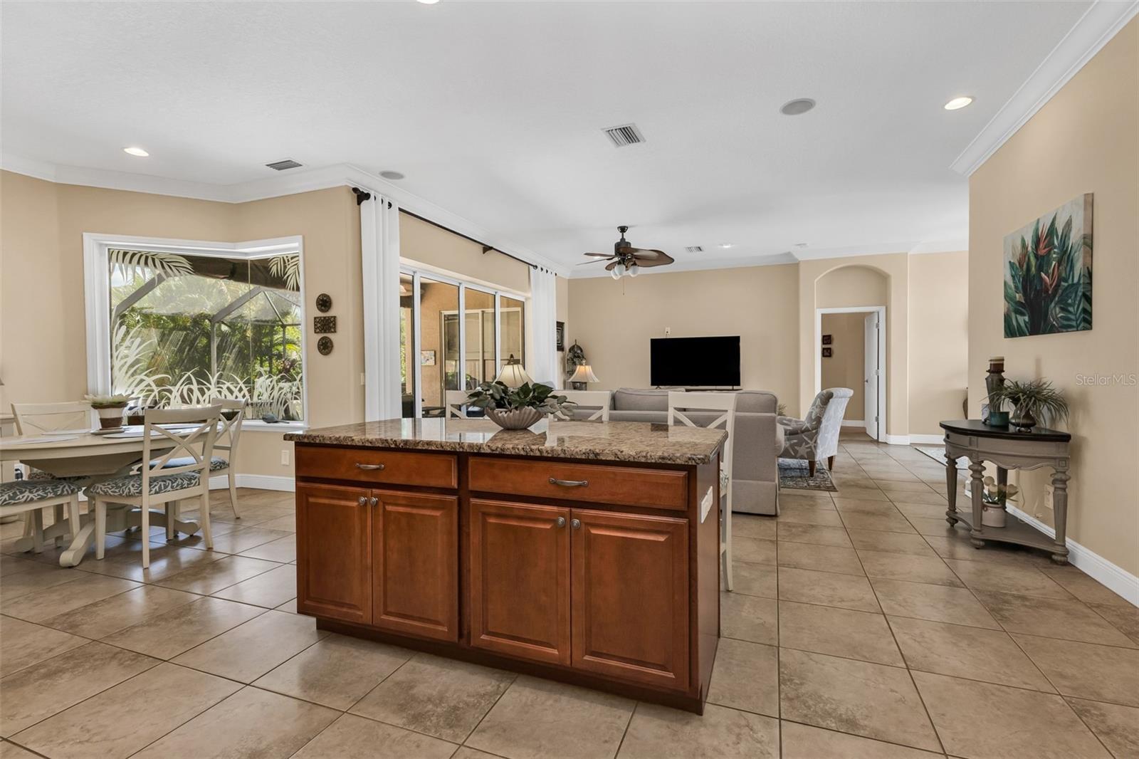 Spacious Great Room Design