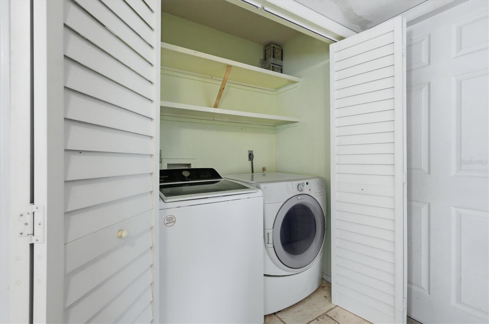 Interior Laundry Closet