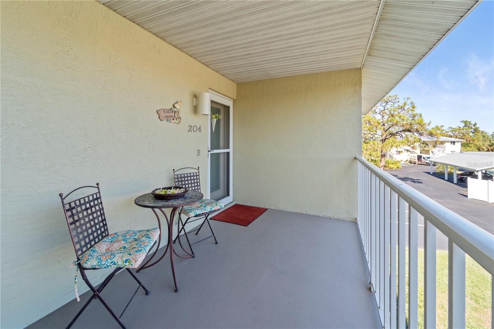 Front of unit 204