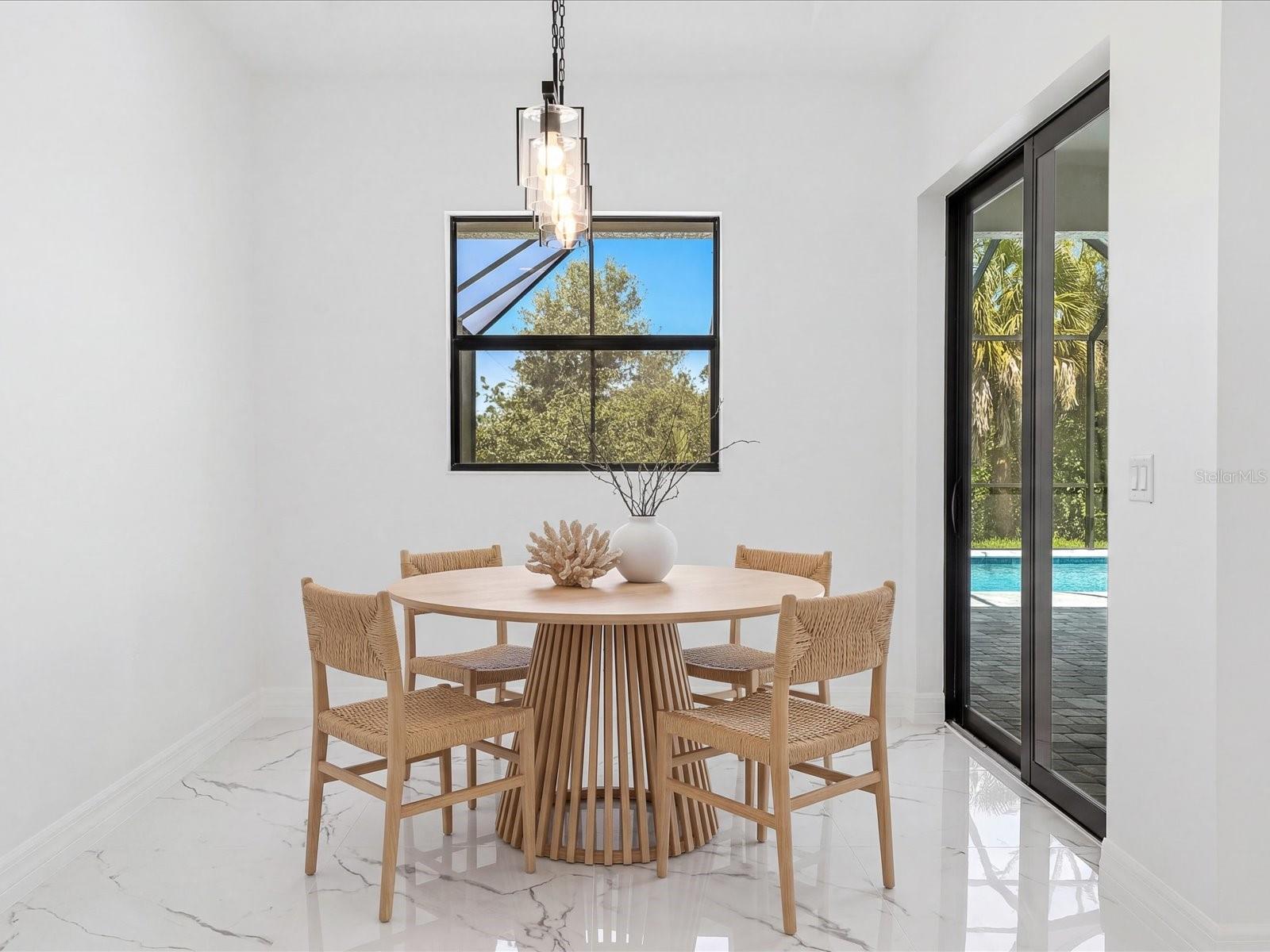 Dinette Virtually Staged