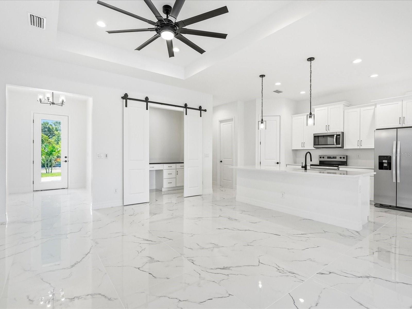 Open floor plan
