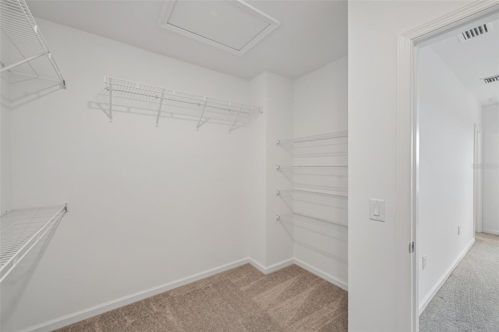 Primary Walk in Closet