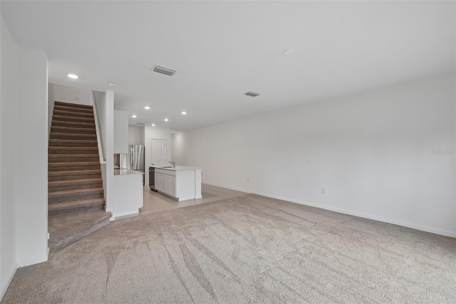 Living Room to Kitchen View