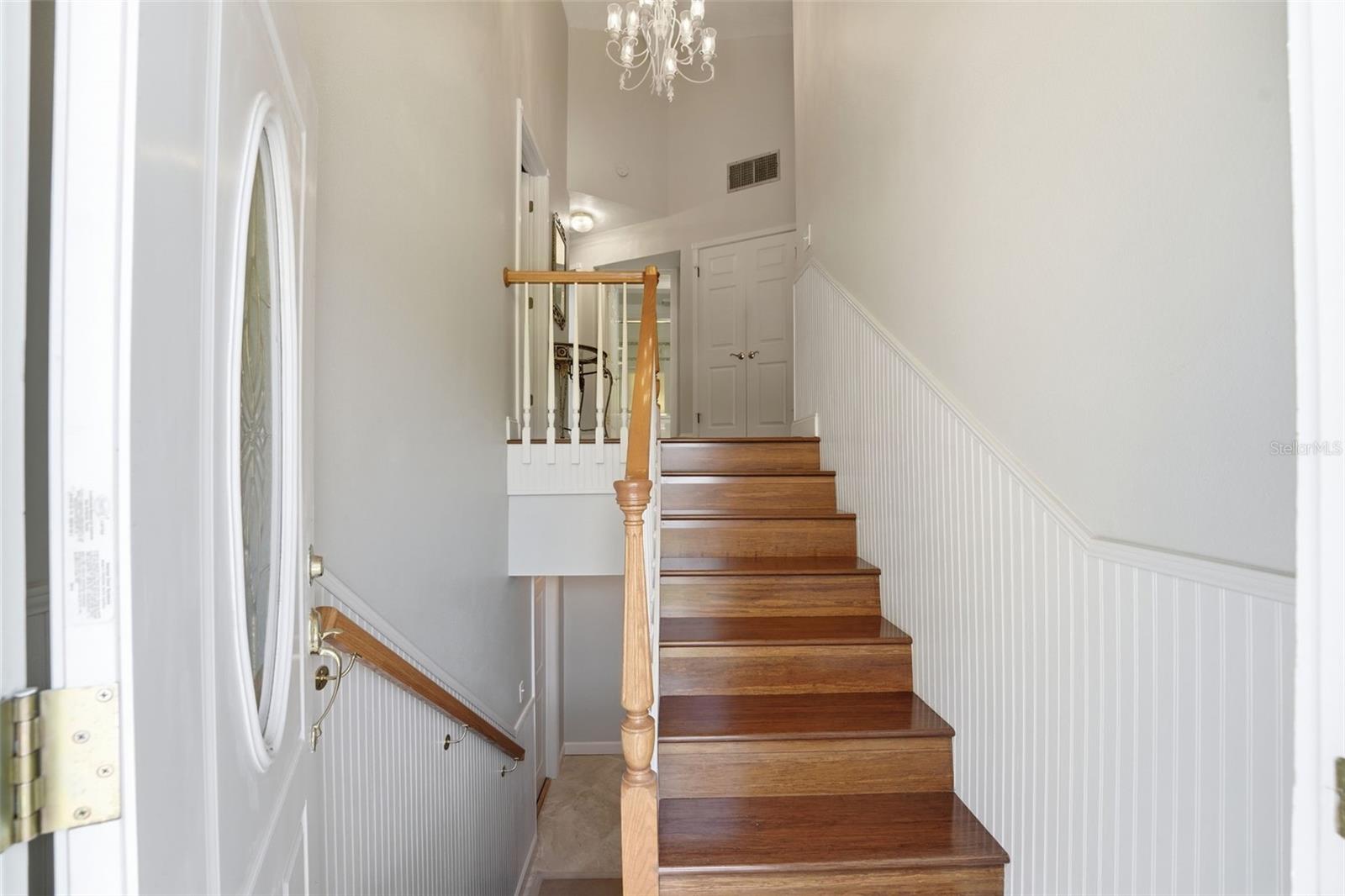 FROM ENTRYWAY TO UPSTAIRS OR  DOWNSTAIRS
