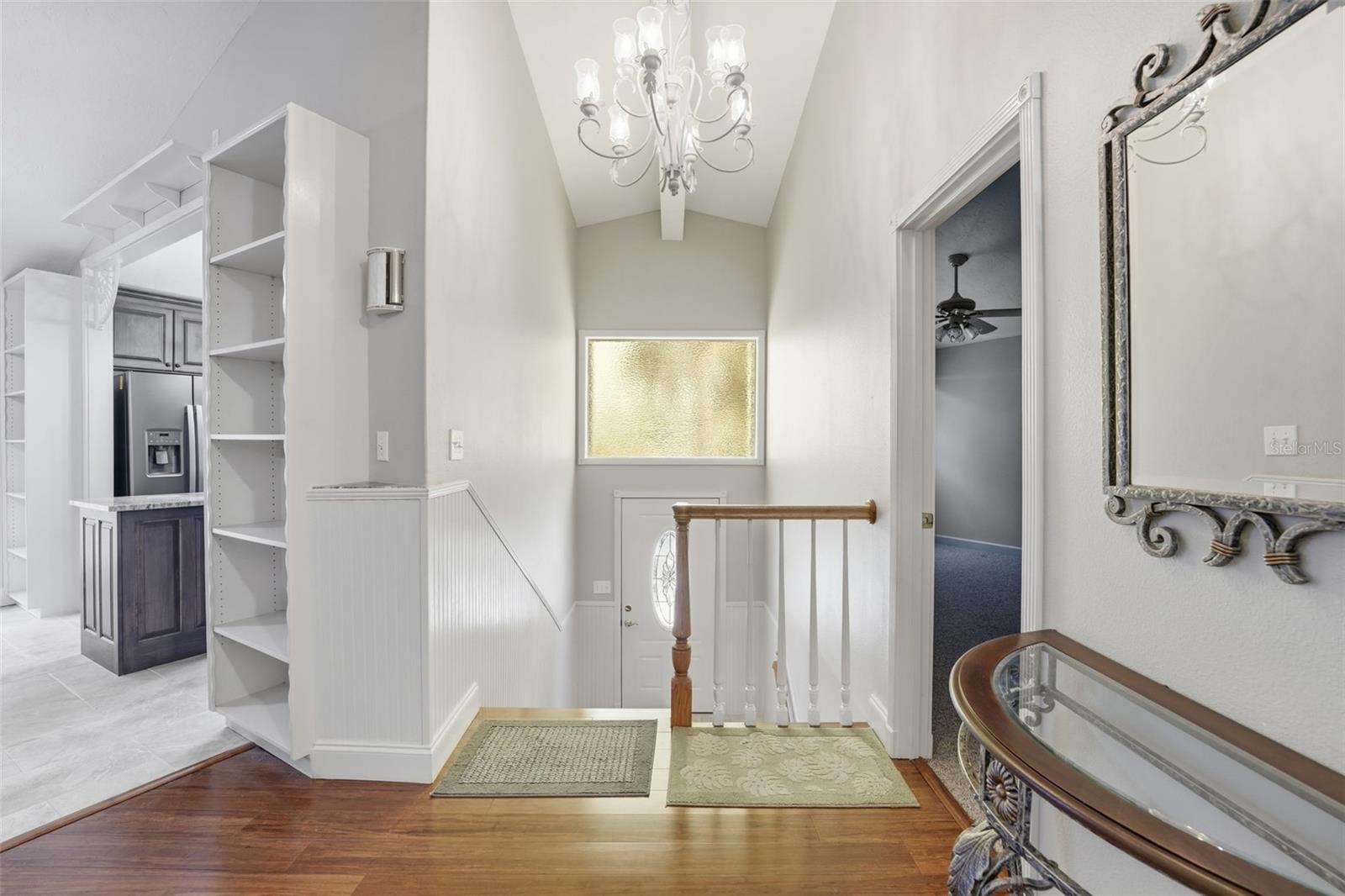 FOYER TOWARD FRONT DOOR