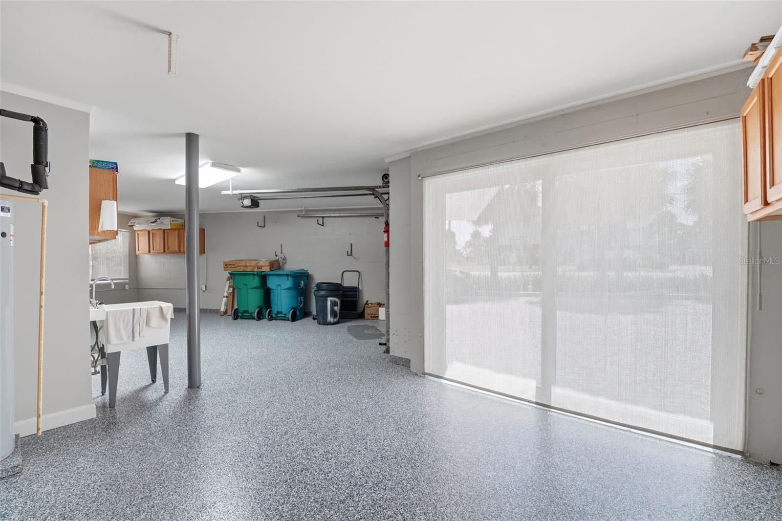 WORKSHOP/UTILITY AREA of GARAGE