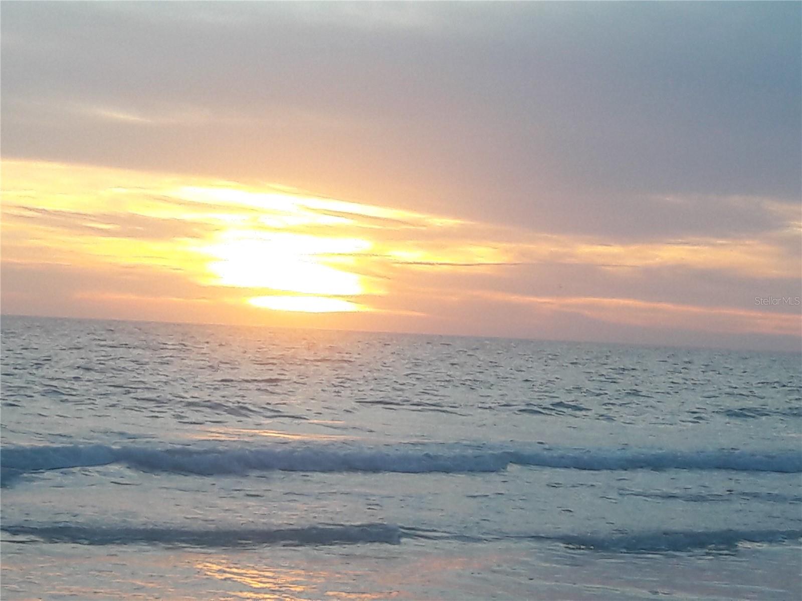 THE GULF AT SUNSET