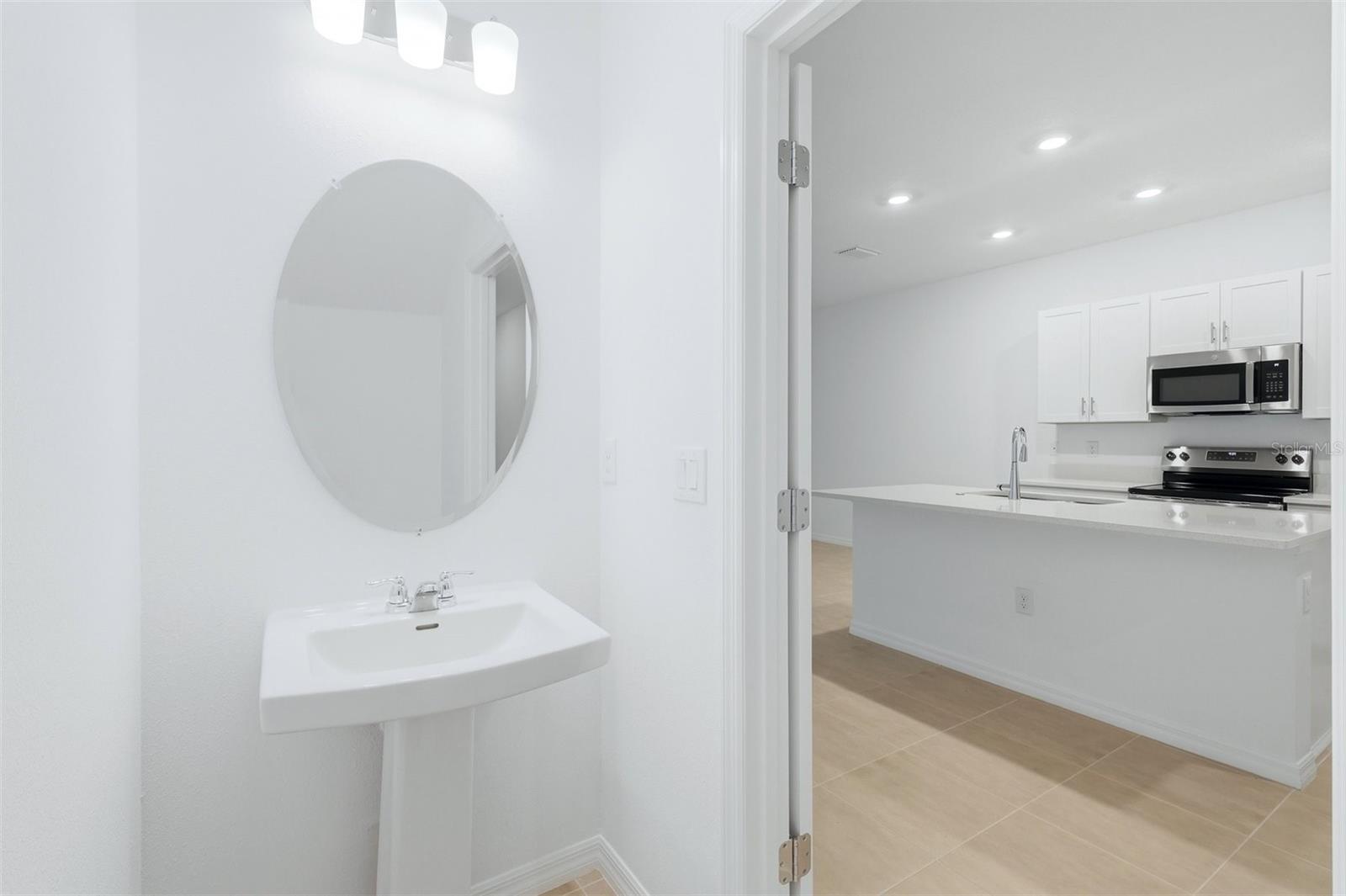 First Floor 1/2 Bath