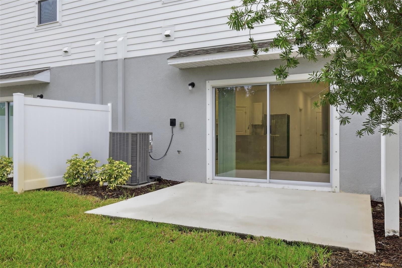 Rear Patio