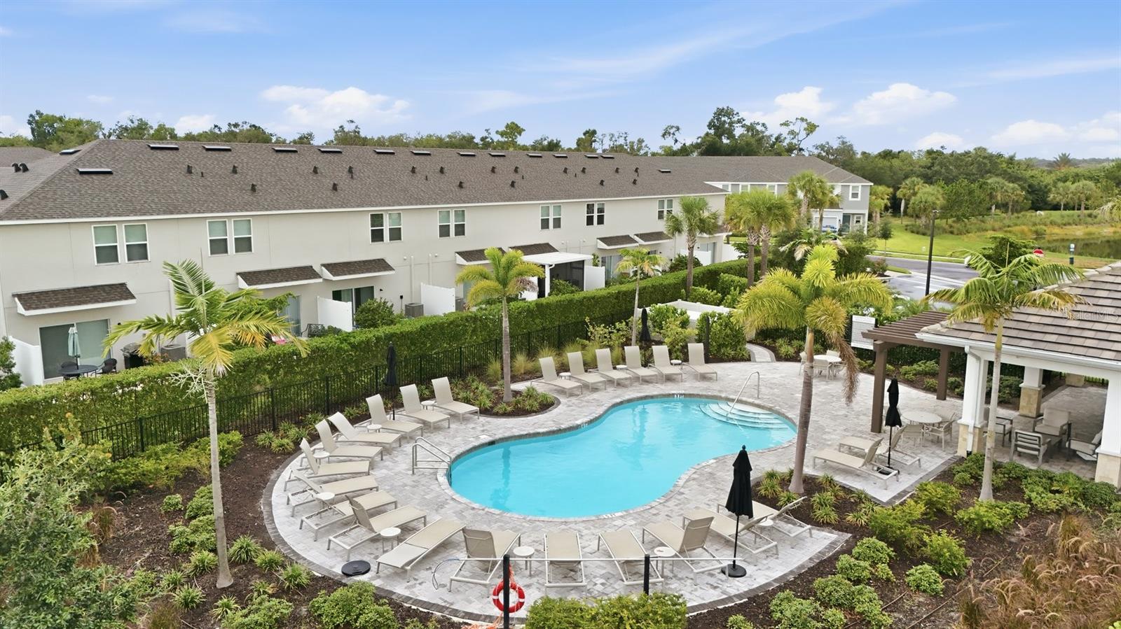 Community Pool next to unit