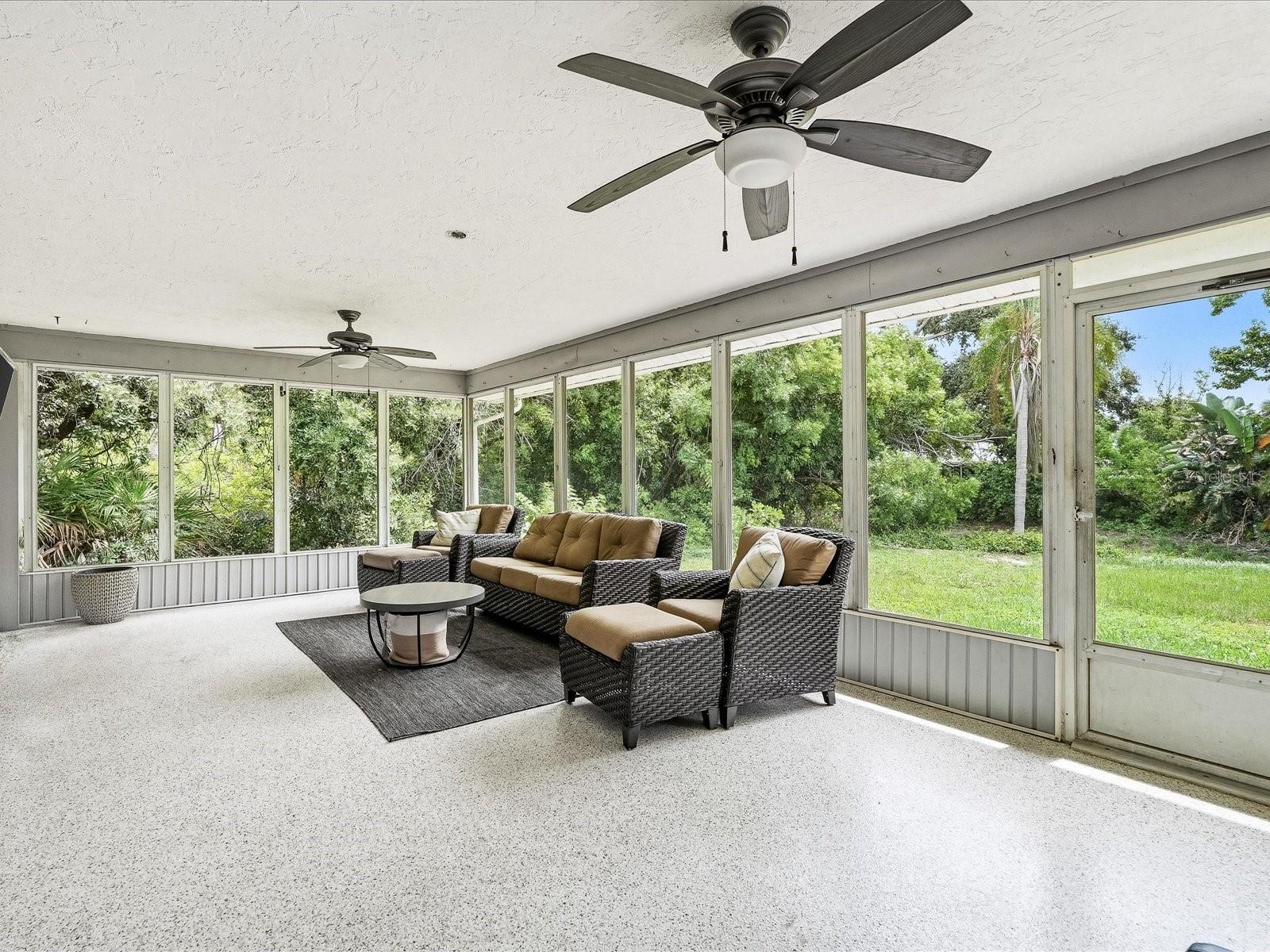 Back patio