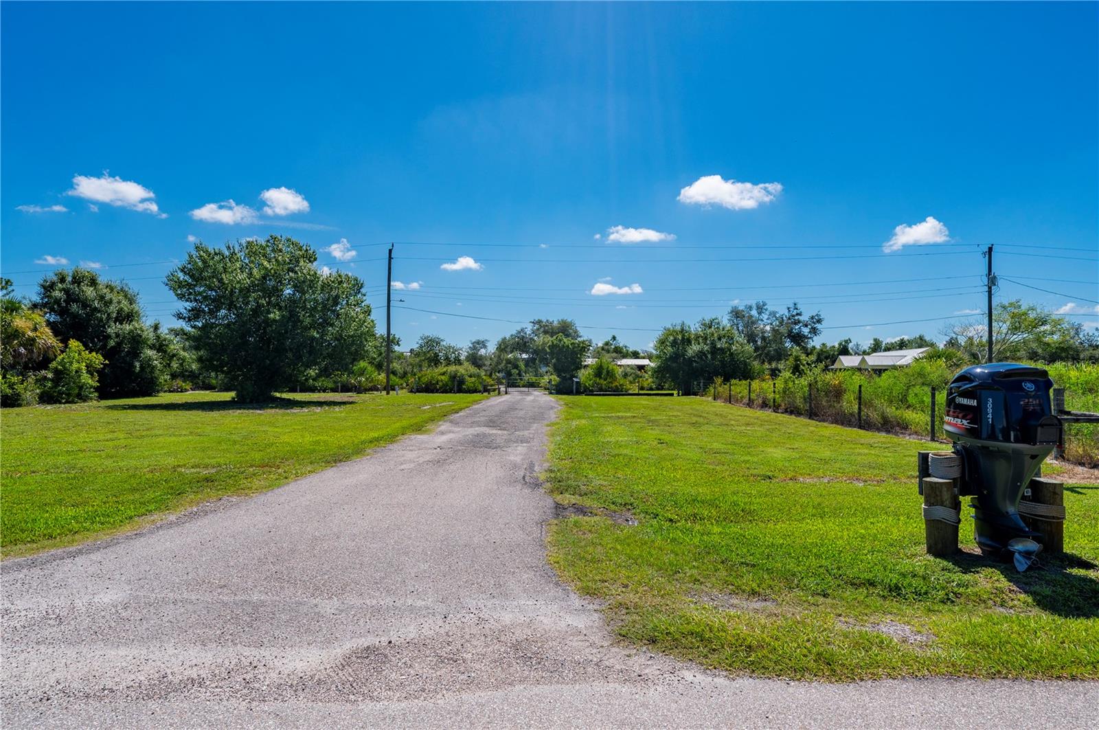 DRIVE ENTRANCE OFF OF MANGROVE ROAD
