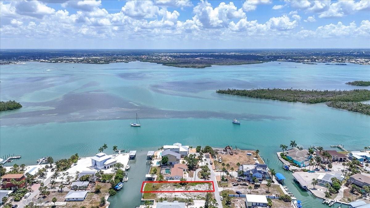 Aerial View | 190 Mockingbird Ln, Englewood, FL 34223