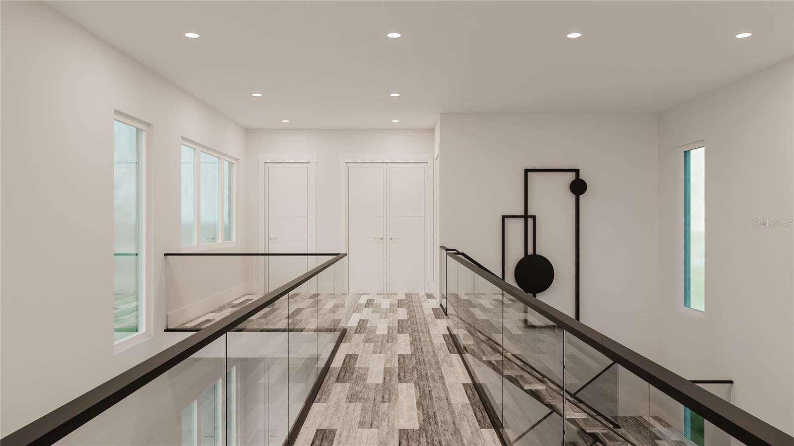 Hallway Rendering | 190 Mockingbird Ln, Englewood, FL 34223