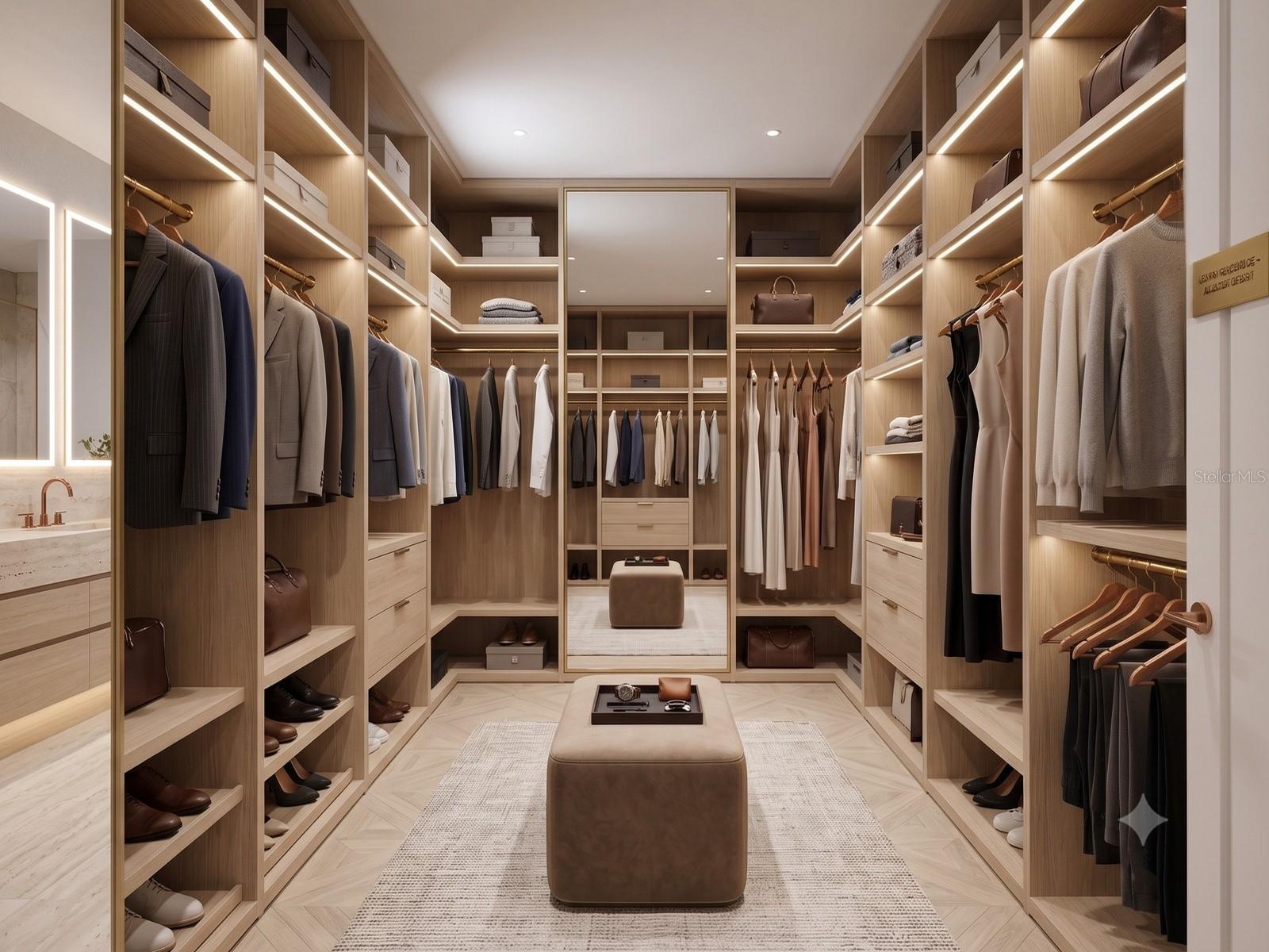 WALK IN CLOSET