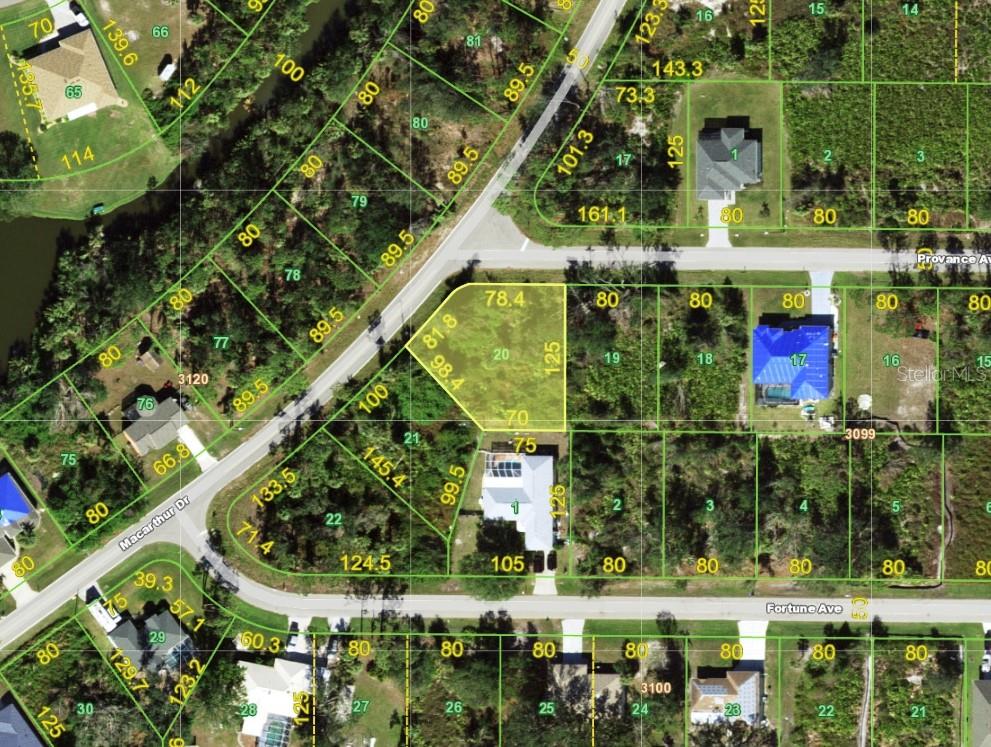 Corner Lot  X Flood Zone160 ft Frontage