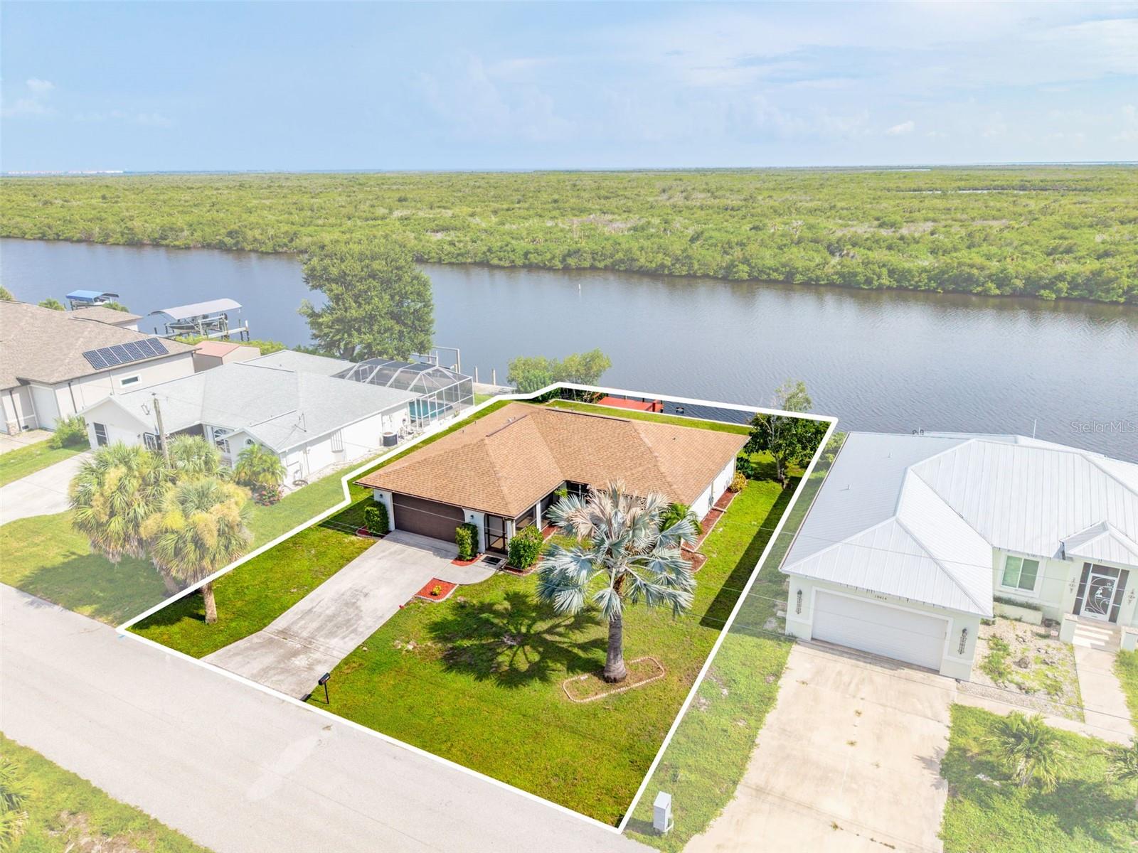 Bird's Eye View of Property Boundaries
