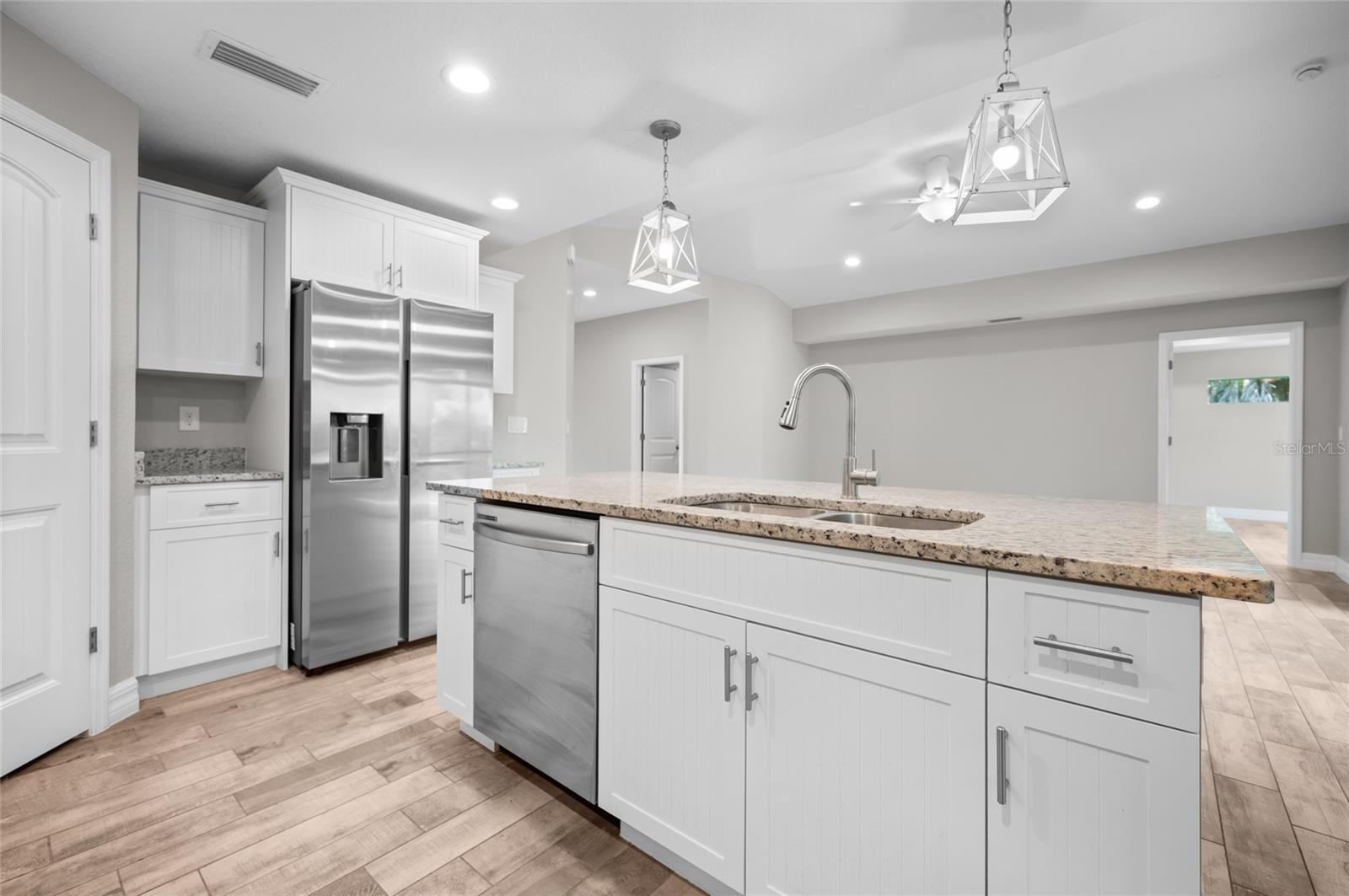Large kitchen Island