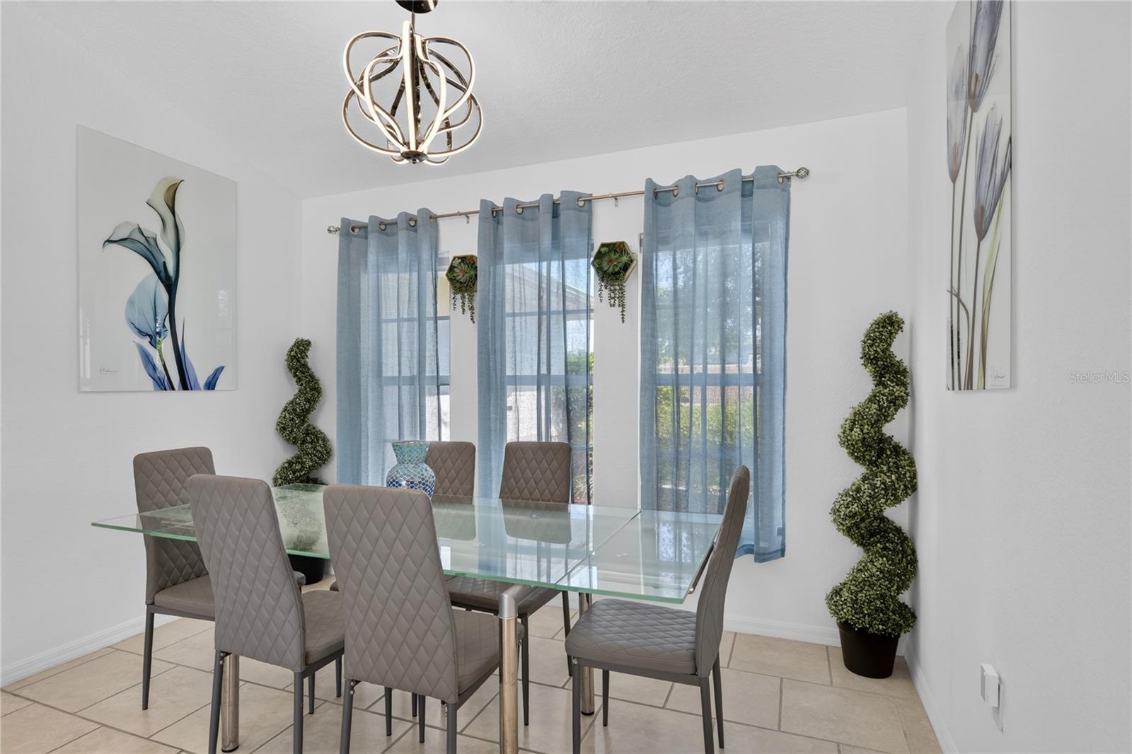 Dining room area.