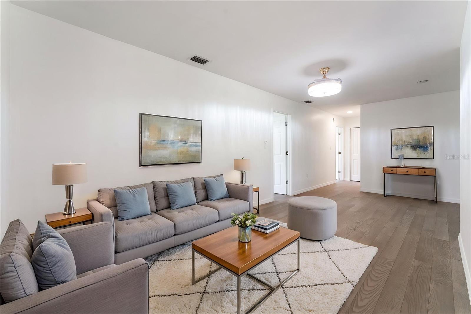 Staged 2ND living room