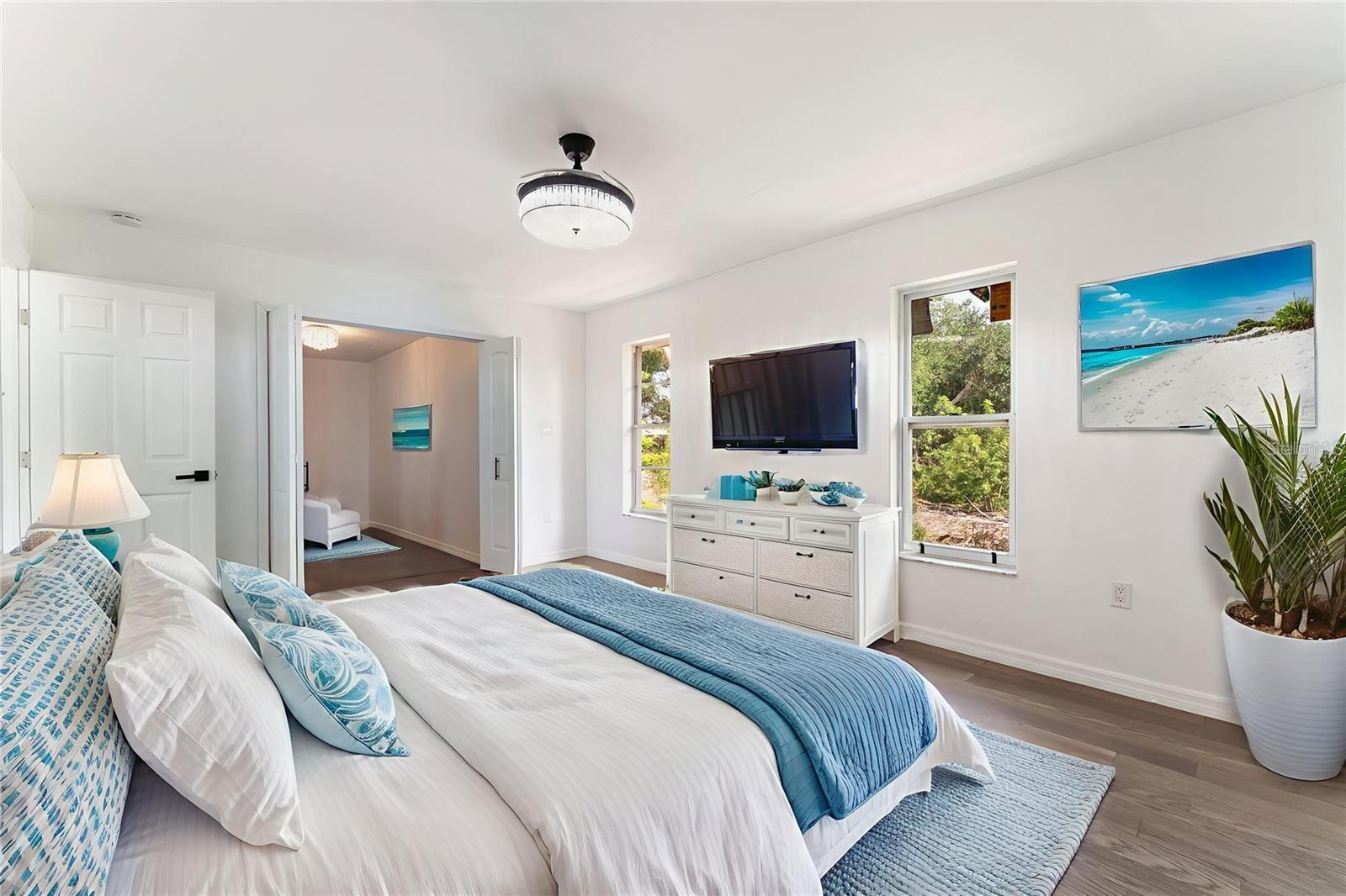 STAGED Primary Bedroom