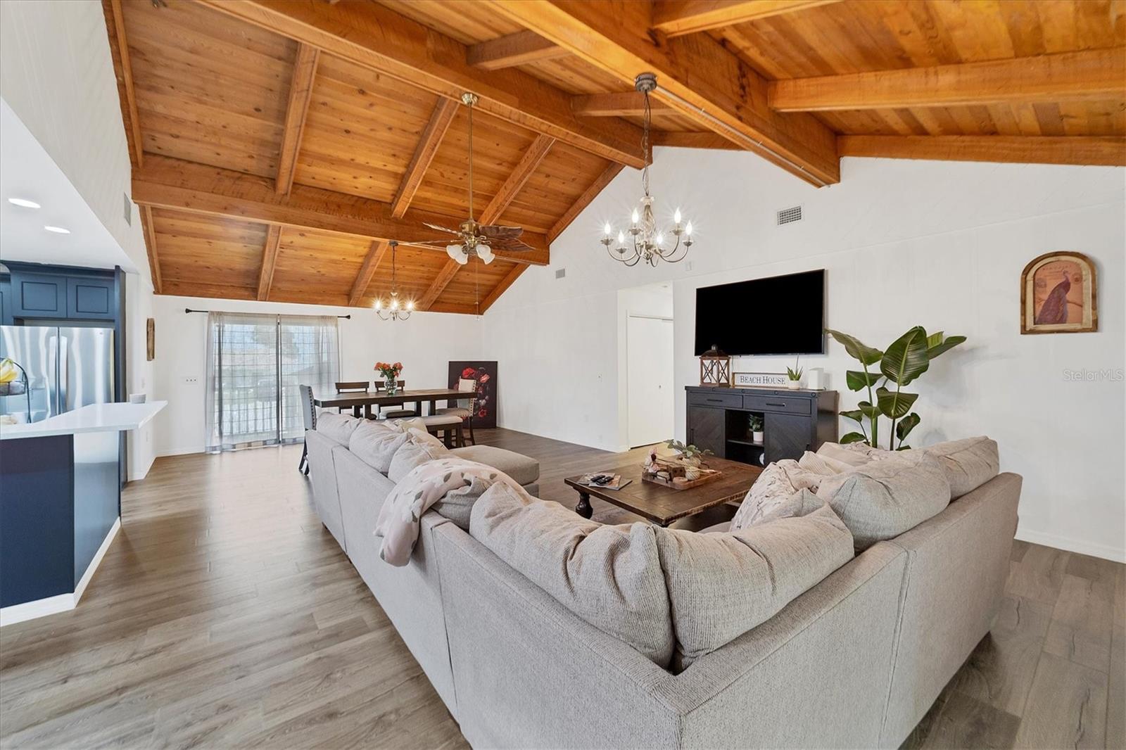 Wide great room view