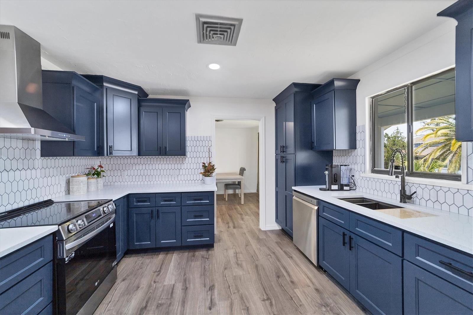 New kitchen quartz tops