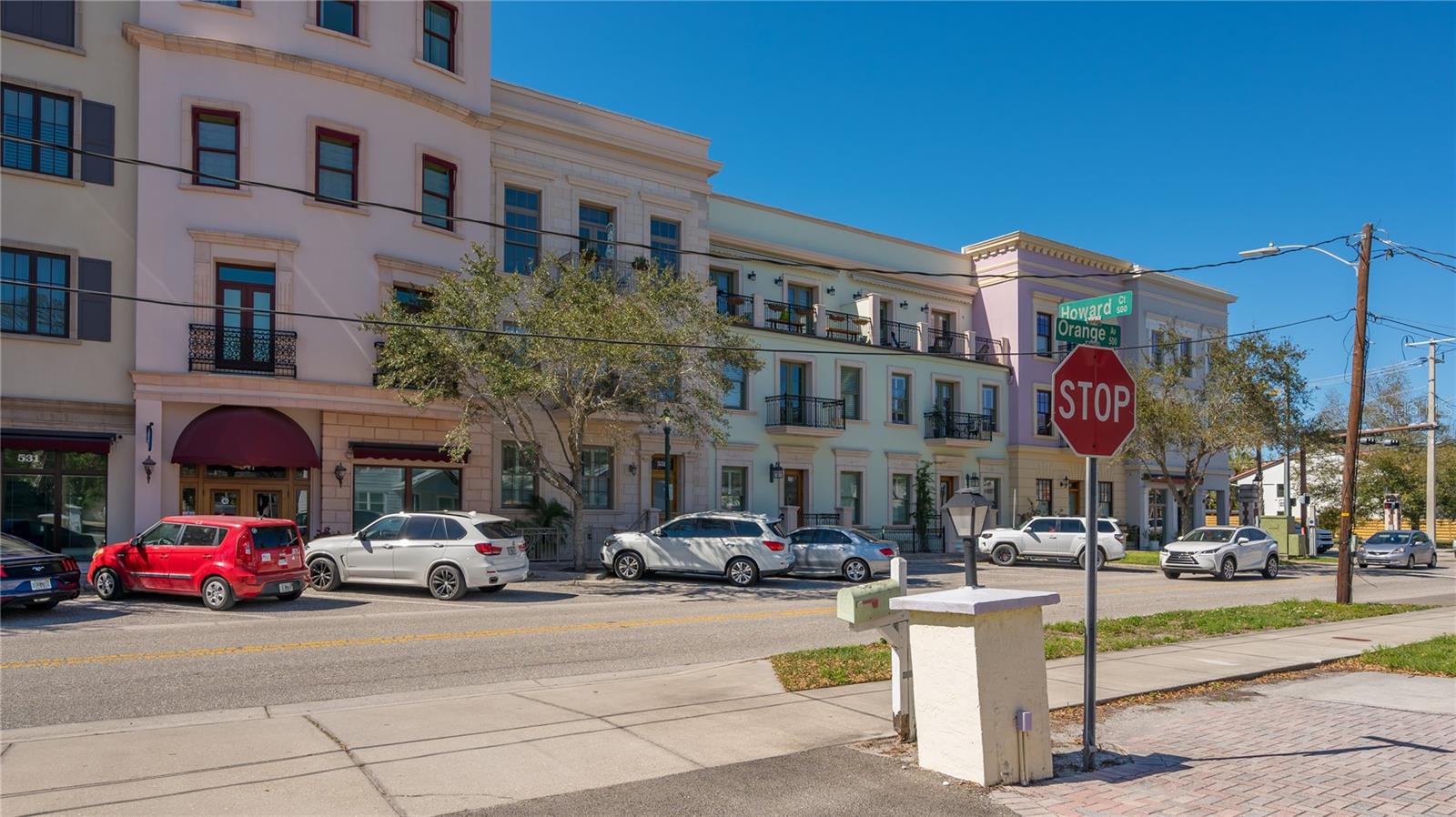 Charming Streetscape in Sarasota's Rosemary District
