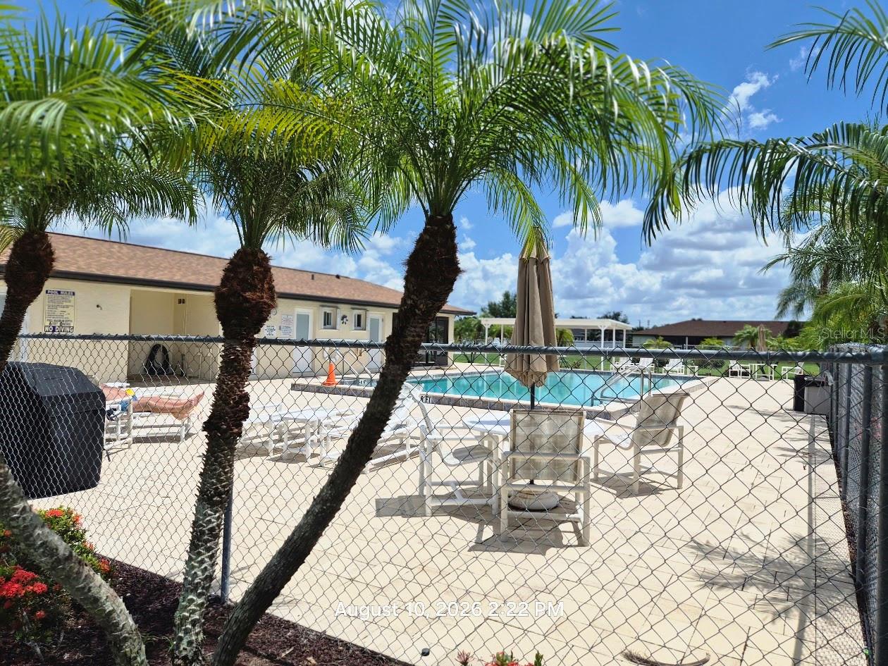 Pool area