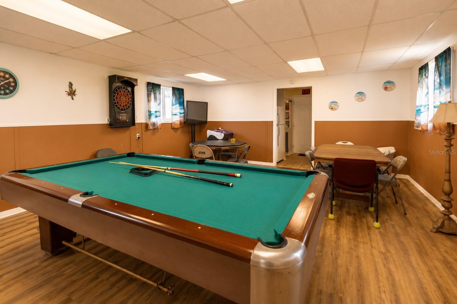 Billiards room