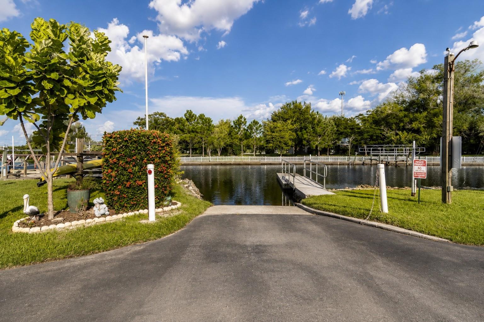 Boat ramp