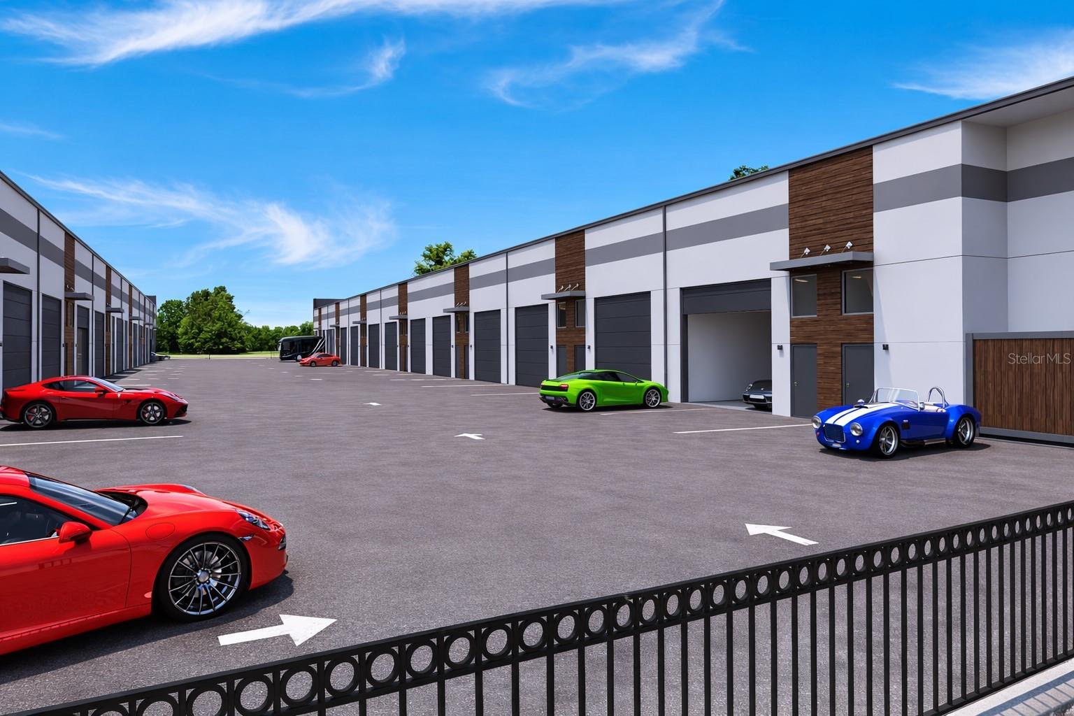 Exterior rendering