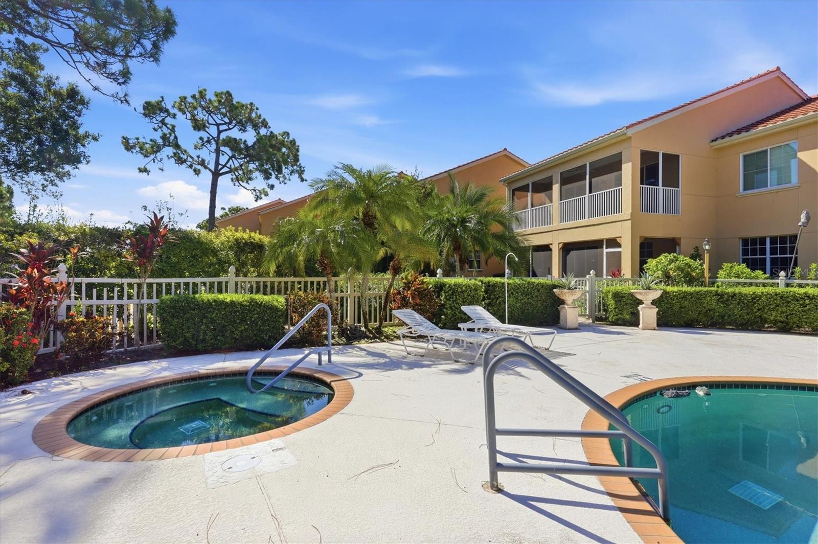 Pool and Hot Tub