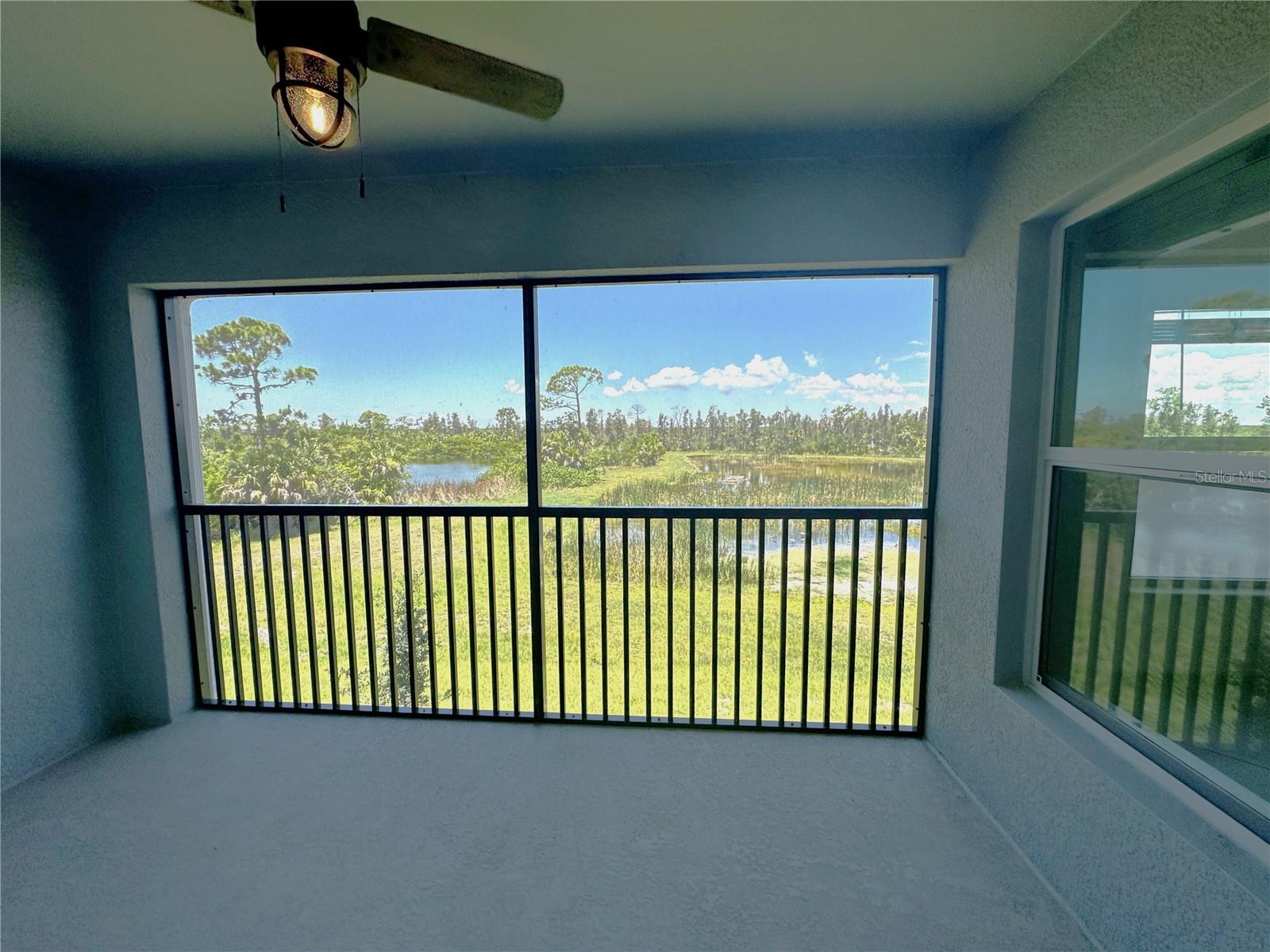 Rear screened in lanai