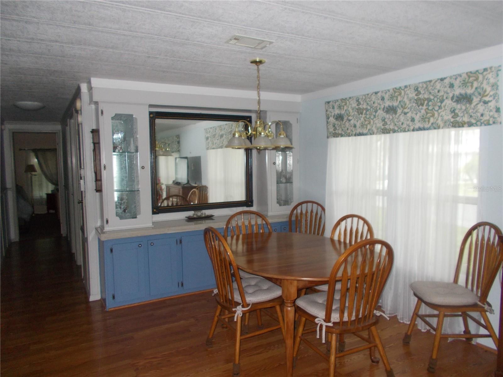 Dining Room showing Built-Ins